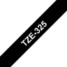 Brother TZE-325 Картридж с лентой (P-Touch, 9мм, Белый на черном)