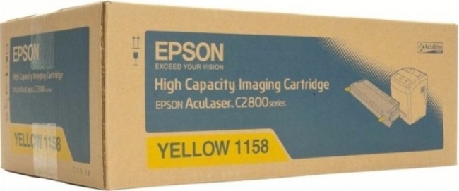 Картридж Epson C13S051158 желтый 6000 копий