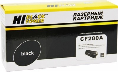 Картридж Hi-Black (HB-CF280A) для HP LJ Pro 400 M401/ Pro 400 MFP M425, 2,7K