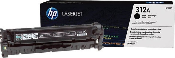 CF380A (312A) оригинальный картридж HP для принтера HP Color LaserJet Pro M476dn/ M476dw/ M476nw black, 2400 страниц