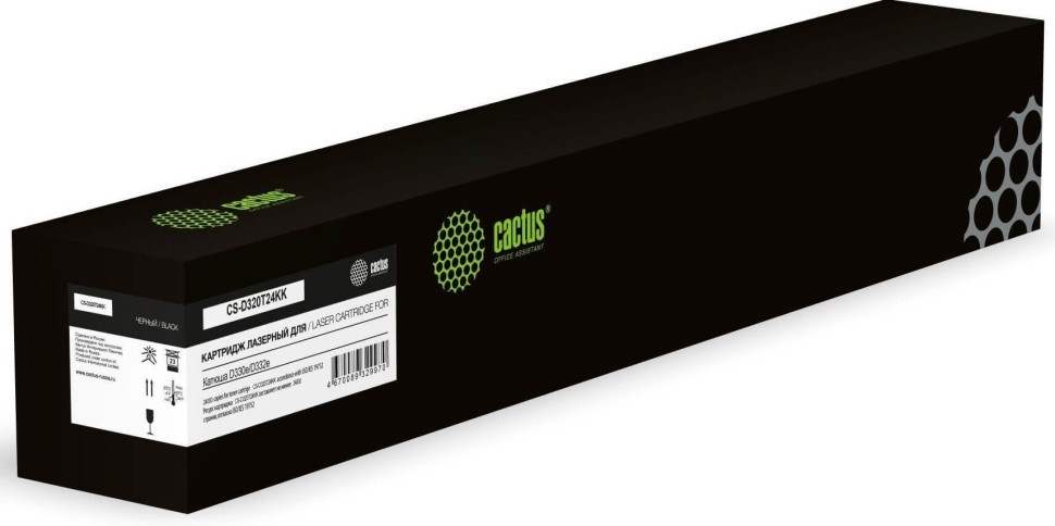 Картридж Cactus D320T24KK (CS-D320T24KK) Black для Катюша D330e/ D332e, чёрный, 24000 стр.