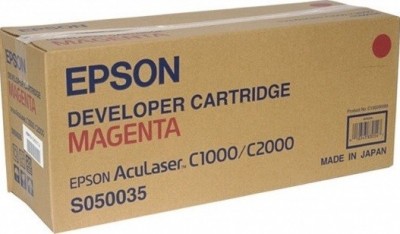 C13S050035 оригинальный картридж Epson для принтера Epson C1000/2000 AcuLaser magenta, 6к