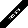 Brother TZE-335 Картридж  для термопринтера {P-Touch с лентой 12 мм белый на черном}