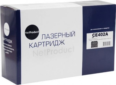 Картридж NetProduct (N-CE402A) для HP LJ Enterprise 500 color M551n/ M575dn, Y, 6K