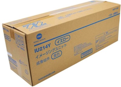 Блок проявки Konica-Minolta IU-214Y/ IU214Y/ A85Y-08D/ A85Y08D Yellow оригинальный для Konica-Minolta bizhub C227/ C287, жёлтый, 70000 стр.