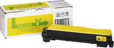 TK-560Y (1T02HNAEU0) оригинальный картридж Kyocera для принтера Kyocera FS-C5300DN/ FS-5350DN yellow, 10000 страниц