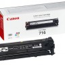 Canon 716Bk 1980B002 оригинальный картридж для принтера Canon i-Sensys LBP-5050, MF-8030CN, MF-8050CN black 2300 страниц