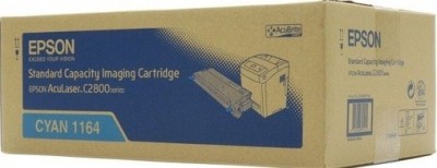 C13S051164 оригинальный картридж Epson для принтера Epson С2800N AcuLaser стандартный, cyan 