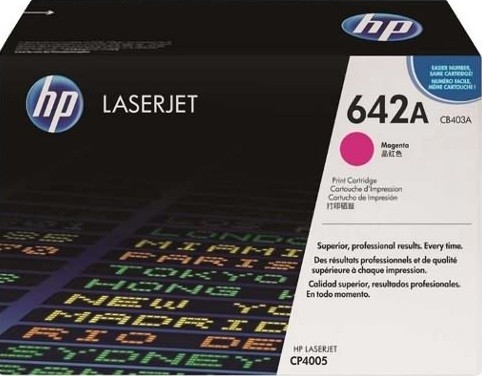 CB403A (642A) оригинальный картридж HP для принтера HP Color LaserJet CP4005/ CP4005D/ CP4005DN magenta, 7500 страниц