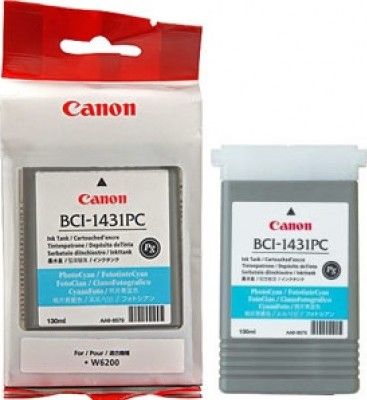 Картридж CANON BCI-1431PC (8973A001) оригинальный для Canon W6200, фото-голубой