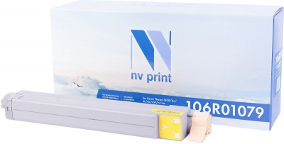 Картридж NV Print 106R01079 Желтый для принтеров Xerox Phaser 7400, 18000 страниц