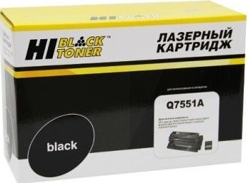 Картридж Hi-Black (HB-Q7551A) для HP LJ P3005/ M3027MFP/ M3035MFP, 6,5K