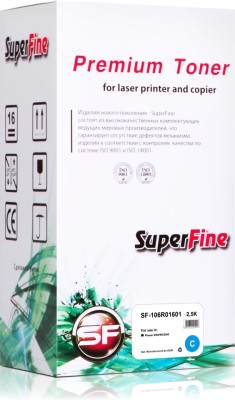 Картридж SuperFine Xerox 106R01601 Cyan для Xerox  6500/WC6505 совместимый, 2 500 стр.