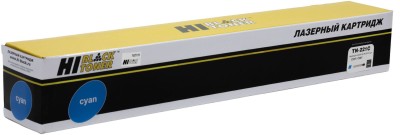 Тонер-картридж Hi-Black (HB-TN-221C) (без чипа) для Konica-Minolta bizhub C227/ 287, Cyan, 21K