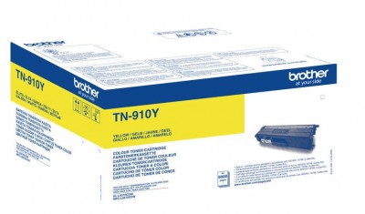 TN-910Y (TN910Y) оригинальный картридж Brother для принтеров Brother HLL9310CDW/ MFCL9570CDW, yellow (9 000 стр.)