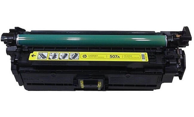 CE402A (507A) оригинальный картридж HP в технологической упаковке для принтера HP Color LaserJet M551/ MFP M575 yellow, 6000 страниц