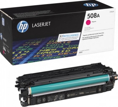 CF363A (508A) оригинальный картридж HP Magenta для принтера HP Color LaserJet Enterprise M552dn/ M553dn/ M553n/ M553x, 5000 страниц