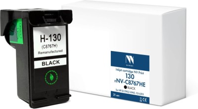 Картридж NV Print №130 (NV-C8767HE) Black для HP OfficeJet 6313, DeskJet 5743/6943, чёрный, 21мл
