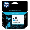 Картридж HP №711 (CZ134A) Cyan оригинальный для Designjet T120/T520, голубой, 29 мл, 3 шт. в упак.