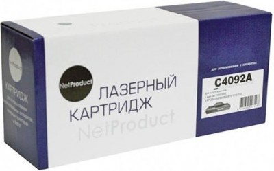 Картридж NetProduct (N-C4092A/EP-22) для HP LJ 1100/ 3200/ Canon LBP 800/ 810/ 1110/ 1120, 2,5K