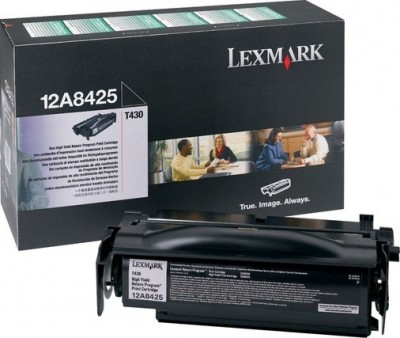 12A8425 оригинальный картридж Lexmark для принтера Lexmark T430 12000, страниц
