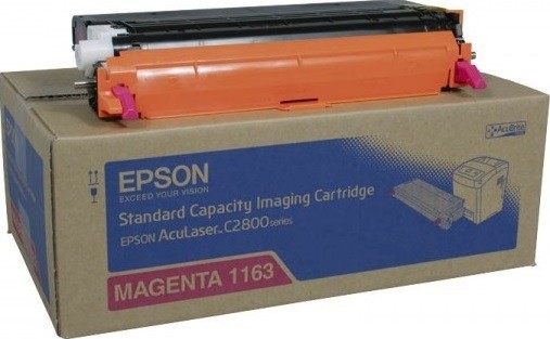 C13S051163 оригинальный картридж Epson для принтера Epson С2800N AcuLaser стандартный, magenta 