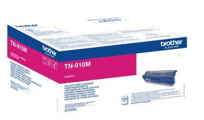 TN-910M (TN910M) оригинальный картридж Brother для принтеров Brother HLL9310CDW/ MFCL9570CDW, magenta (9 000 стр.)