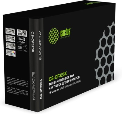 Картридж Cactus CF325X (CS-CF325X) для HP LJ M806 Enterprise 800/ M806X, черный, 40000 стр.