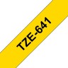 Brother TZE-641 Картридж с лентой (P-Touch, 18мм, Черный на желтом)