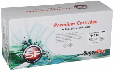 Картридж SuperFine TN-210Bk Black для Brother 30, 40, 50, 70 HL-3040, 3070, DCP-9010CN, MFC-9120, 9320 черный 2200 копий совместимый