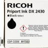 Чернила Ricoh Type 2430 (817222) оригинальные для Ricoh Priport DX 2330/ DX 2430, чёрный, 500ml