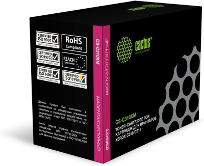 Картридж Cactus 006R04370 (CS-C310XM) Magenta для Xerox C310/ C315, пурпурный, 5500 стр.