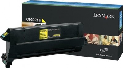 C9202YH оригинальный картридж Lexmark для принтера Lexmark C920, yellow, 14000 страниц