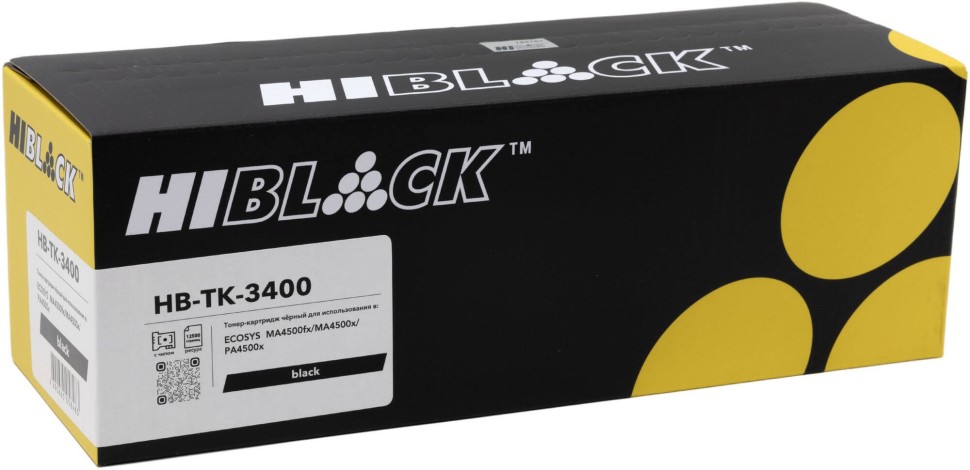 Картридж Hi-Black TK-3400 (HB-TK-3400) для Kyocera ECOSYS PA4500x/ PA5000/ MA4500x/ MA5500x/ MA6000x, 12500 стр