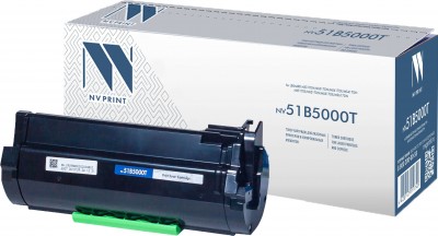 Картридж NV Print 51B5000T для Lexmark MX317dn/ MS317dn/ MX417de/ MS417dn/ MX517de/ MS517dn/ MX617de/ MS617dn , 2500k