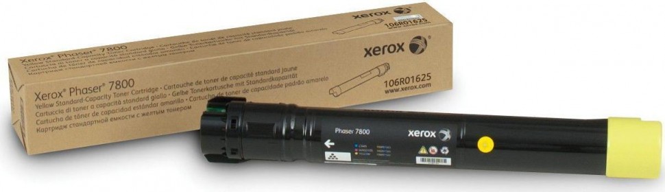 Картридж XEROX PHASER 7800 (106R01625) желтый 6к 0300484
