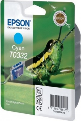 Картридж T0332C13T03324010  Epson ST PHOTO 950 голубой