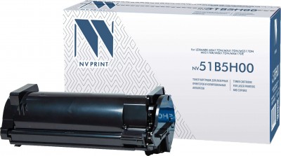 Картридж NV Print 51B5H00 для принтеров Lexmark MS417dn/ MX417dn/ MS517dn/ MX517de/ MS617dn/ MX617de, 8500 страниц
