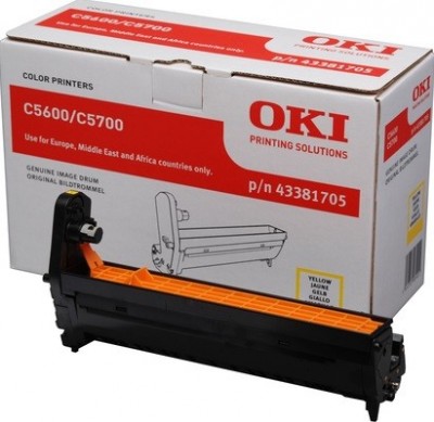 БАРАБАН OKI C5600/5700(43381705) желтый 20к 