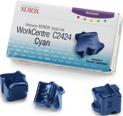 Картридж XEROX RX WorkCenter C2424 (108R00660) голубые (3шт) 