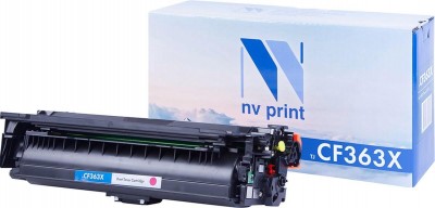 Картридж NV Print CF363X Пурпурный для принтеров НР LJ Color c/ M553, 9500 страниц
