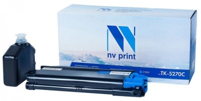 Картридж NV Print NV-TK-5270 Cyan для принтеров Kyocera EcoSys M6230cidn/ P6230cdn/ M6630cidn, 6000 копий