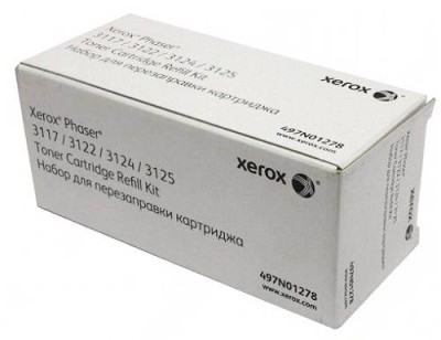 Комплект заправочный Xerox 497N01278 оригинальный для Xerox Phaser 3117/ 3122/ 3124/ 3125 black (3000 стр.)