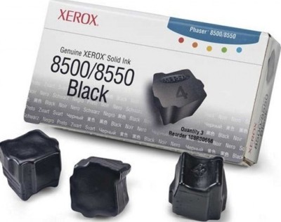 Картридж XEROX PHASER 8500/8550 (108R00668) черный (3шт)