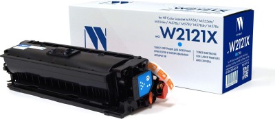 Картридж NV Print HP W2121X (NV-W2121XC) Cyan для HP Color LaserJet Enterprise M554/ M555/ M578, голубой, 10000 стр.