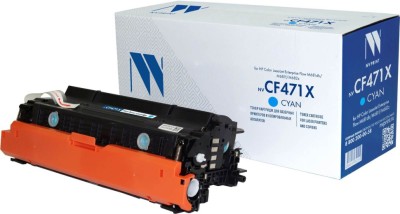 Картридж NV Print HP CF471X (NV-CF471XC) для HP Color LJ M681dh/ M681f/ M682z, голубой, 23000 стр.