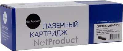 Картридж NetProduct (N-CF230X/051H) (с чипом) для HP LJ Pro M203/MFP M227, Canon LBP162dw/ MF 264dw/ 267dw, увеличенный, 4к