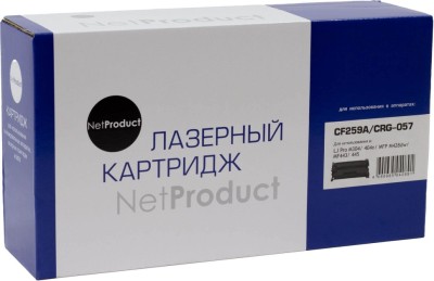 Картридж NetProduct (N-CF259A/057) (с чипом) для HP LaserJet Pro M304/ M404n, Canon MFP M428dw/ LBP223, 3K