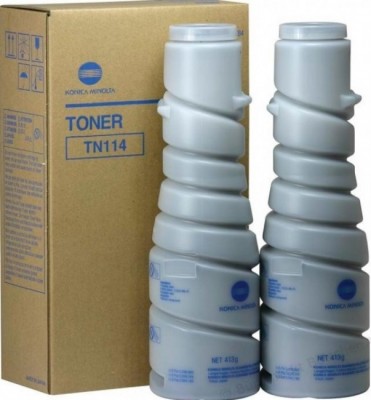 Konica-Minolta TN-114 Тонер (2 тубы в уп-ке) {Bizhub 163/211(11000*2 стр)}