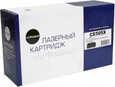 Картридж NetProduct (N-CE505X) для HP LJ P2055/ P2050/ Canon №719H, 6,5K